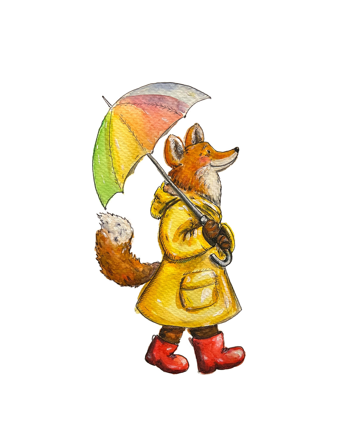 Rainy Day Animal Series