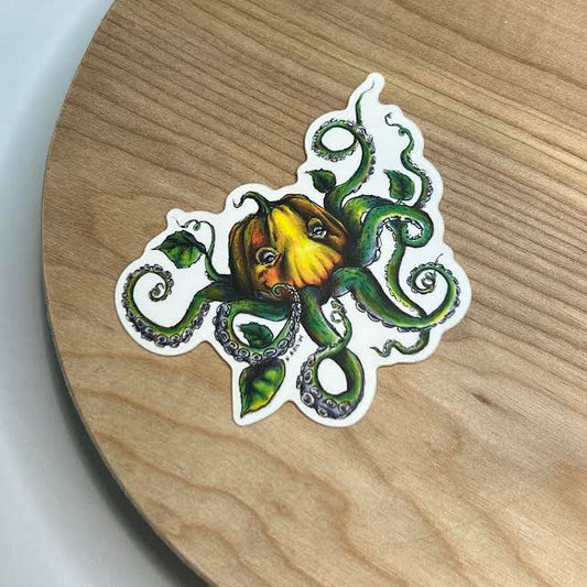 Octo-Pumpkin (classic) sticker